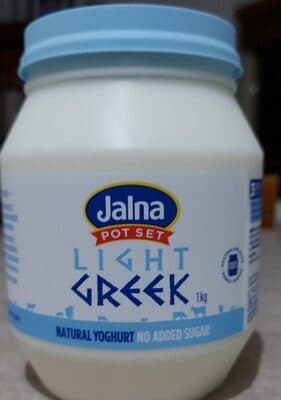 Light Greek yoghurt