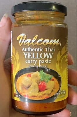 Authentic Thai Yellow Curry Paste