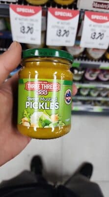 Sweet Mustard Pickles