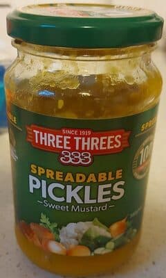Spreadable Pickles Sweet Mustard