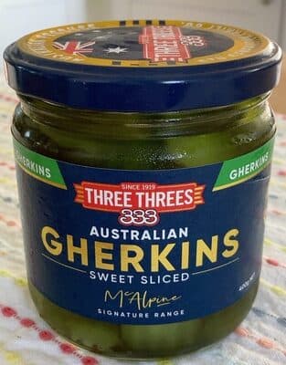 Australian Sweet Sliced Gherkins