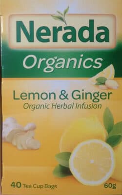 Lemon & Ginger Organic Herbal Infusion