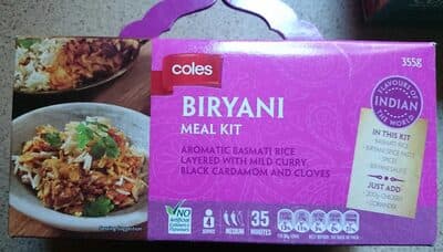 Biryani meal kit