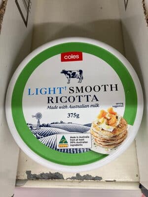Light Smooth Ricotta