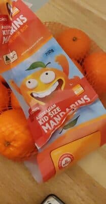 Australian Kid Size Mandarins