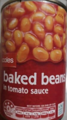 Baked beans in tomato sauce