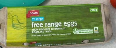 Free range eggs