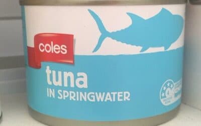 Tuna in springwater