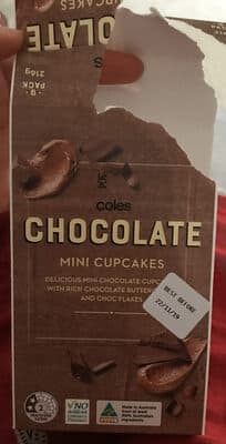 Chocolate Mini Cupcakes