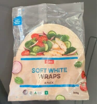 Soft White Wraps