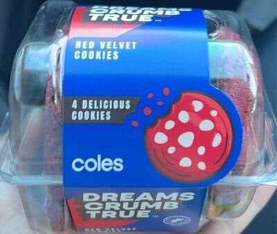 Red velvet cookies