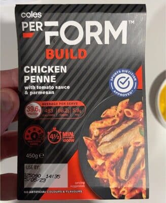 Perform Build Chicken Penne