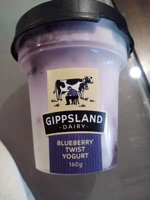 Blueberry Twist Yogurt