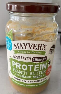 Peanut butter with hemp seed