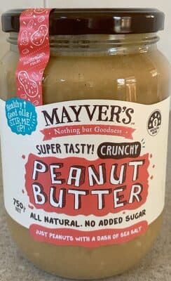 Mayvers Crunchy Peanut Butter
