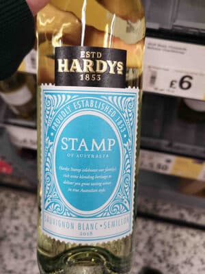 Hardy's Stamp white wine