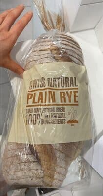Plain rye bread