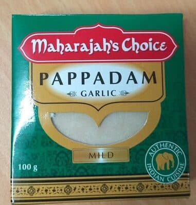 Pappadam - Garlic
