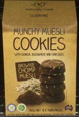 Munchi Muesli Cookies Brownie Chomp