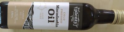 Cold Pressed Macadamia Oil