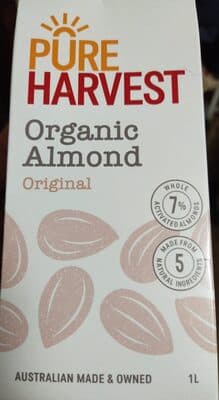 Milk activated almond