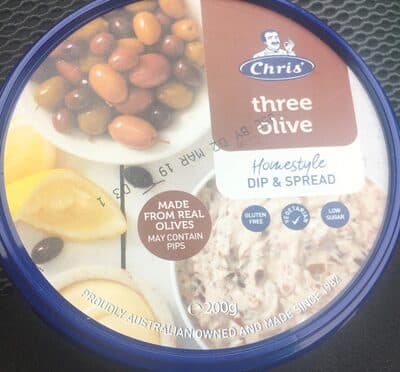 Three olive homestyle dip and spread