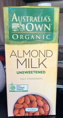 Almond Milk Unsweetened