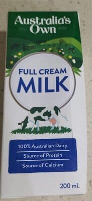 Full cream milk