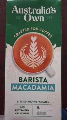 Australia's Own Barista Macadamia