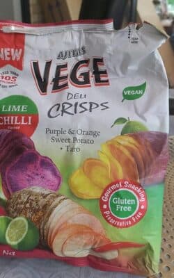 Vege Crisps Lime Chilli Flavor