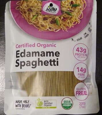 Certified Organic Edamame Spaghetti