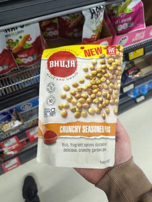 Crunchy Seasoned Peas