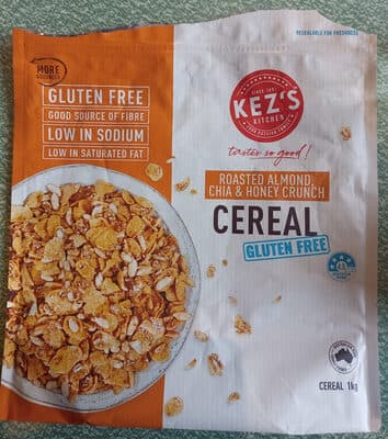 Roasted Almond Chia and Honey Crunch