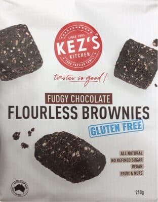 Fudgy Chocolate Flourless Brownies