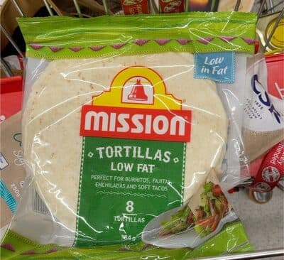 Tortillas low fat