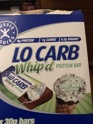 Lo carb wip'd choc mint