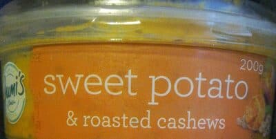Sweet Potato And Roasted Cashews