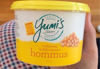 Traditional Middle Eastern Hommus
