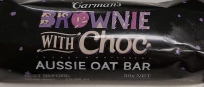 Aussie Oat Bar Brownie with Choc
