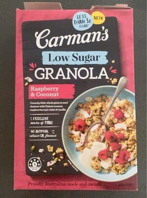 Raspberry And Coconut Granola