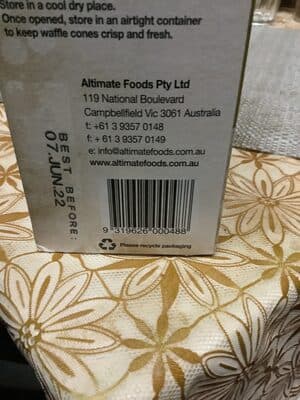 Altimate Waffle Cones