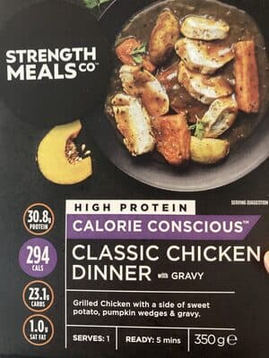 Classic Chicken Dinner with Gravy