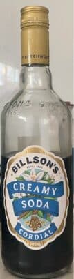 Creamy soda cordial