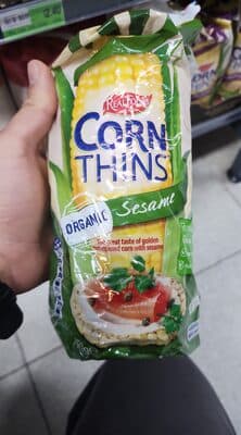 Corn Thins Organic Sesame