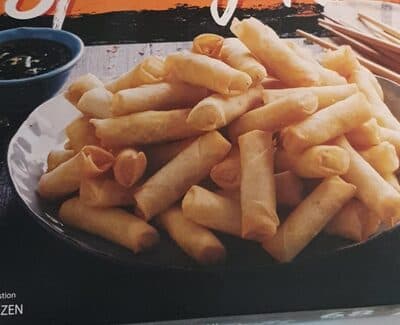 Cocktail spring rolls