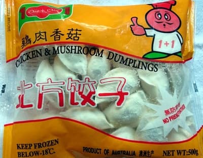 Chicken & Mushroom Dumplings