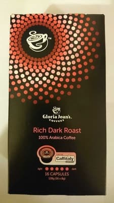Gloria Jeans Rich Dark Roast Coffee Capsules
