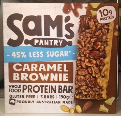 Caramel Brownie Protein Bar