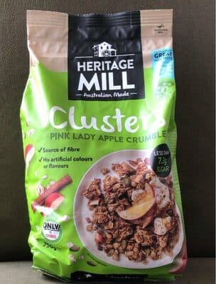 Clusters Pink Lady Apple Crumble