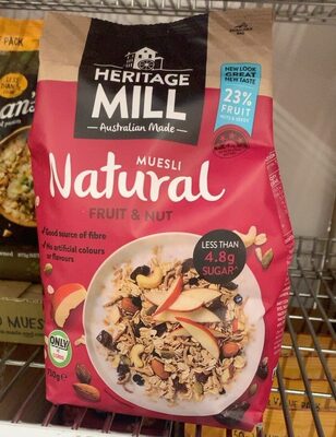 Muesli Natural Fruit & Nut